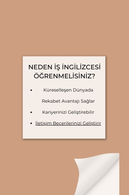 İş İngilizcesi Nedir & Neden İş İngilizcesi Öğrenmelisiniz?