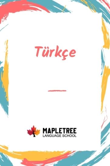 Maple Tree Language School Online Türkçe Eğitim Programı